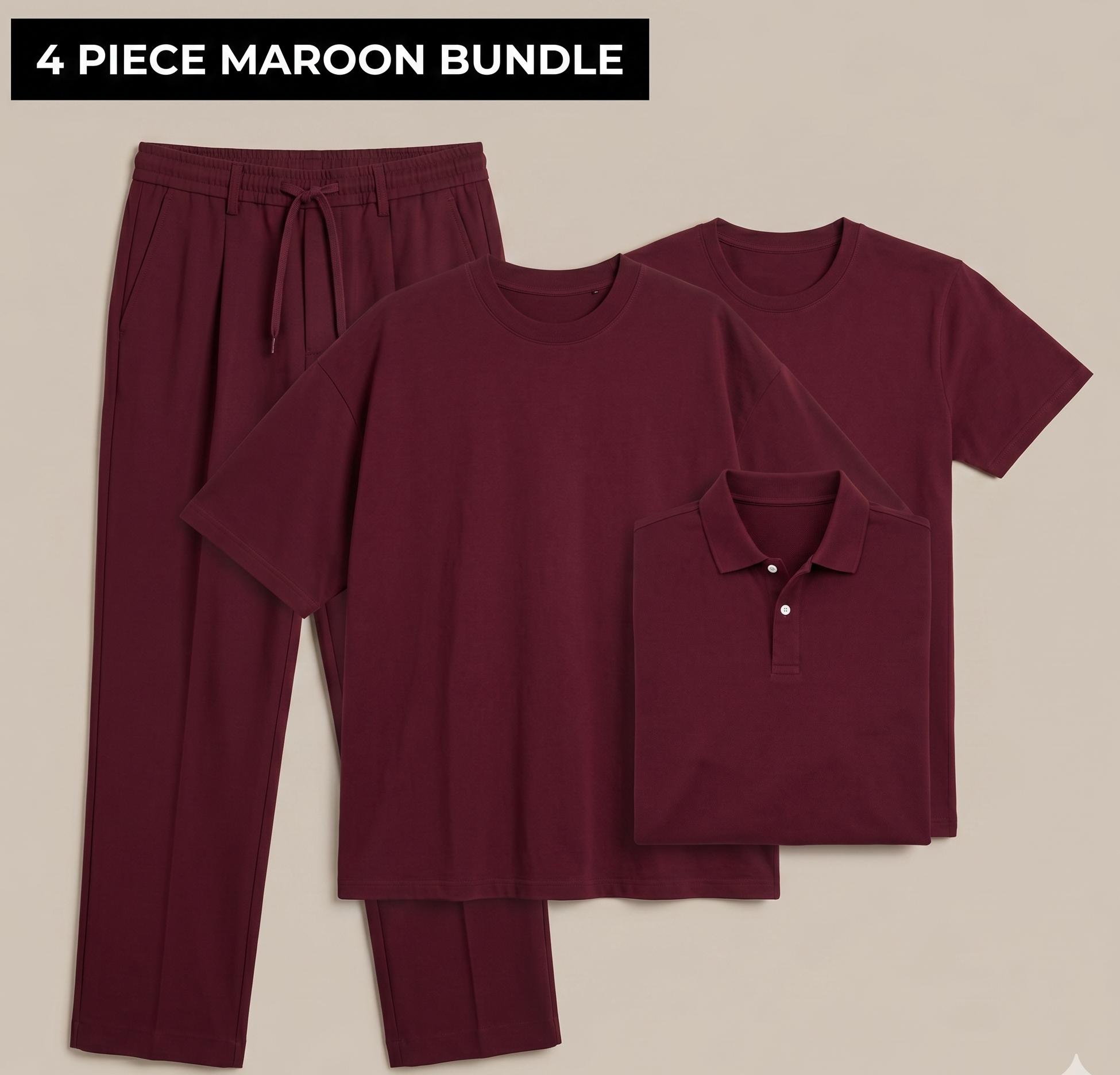 Maroon Bundle — 4 Piece