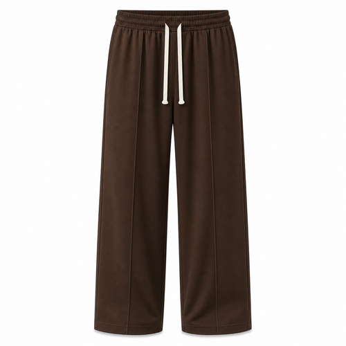 Drawstring Trouser — Brown