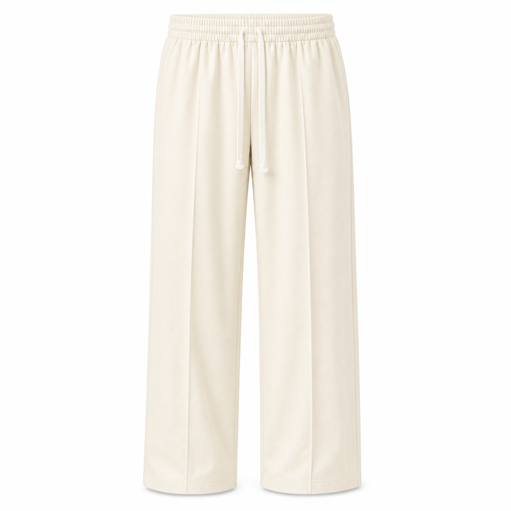 Drawstring Trouser — Cream