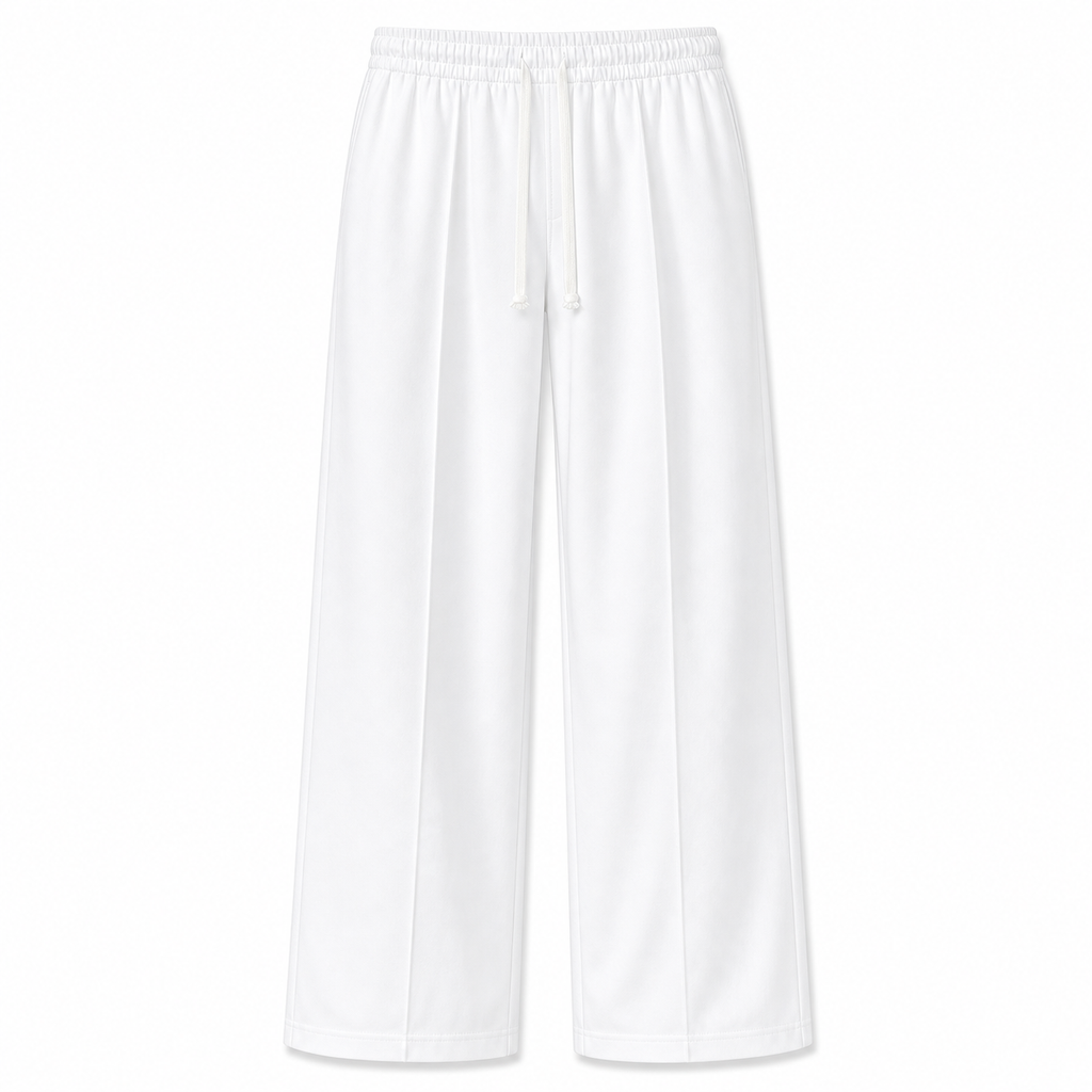 Drawstring Trouser — White