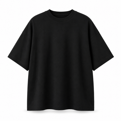 Oversized T-Shirt — Black