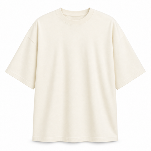 Oversized T-Shirt — Cream