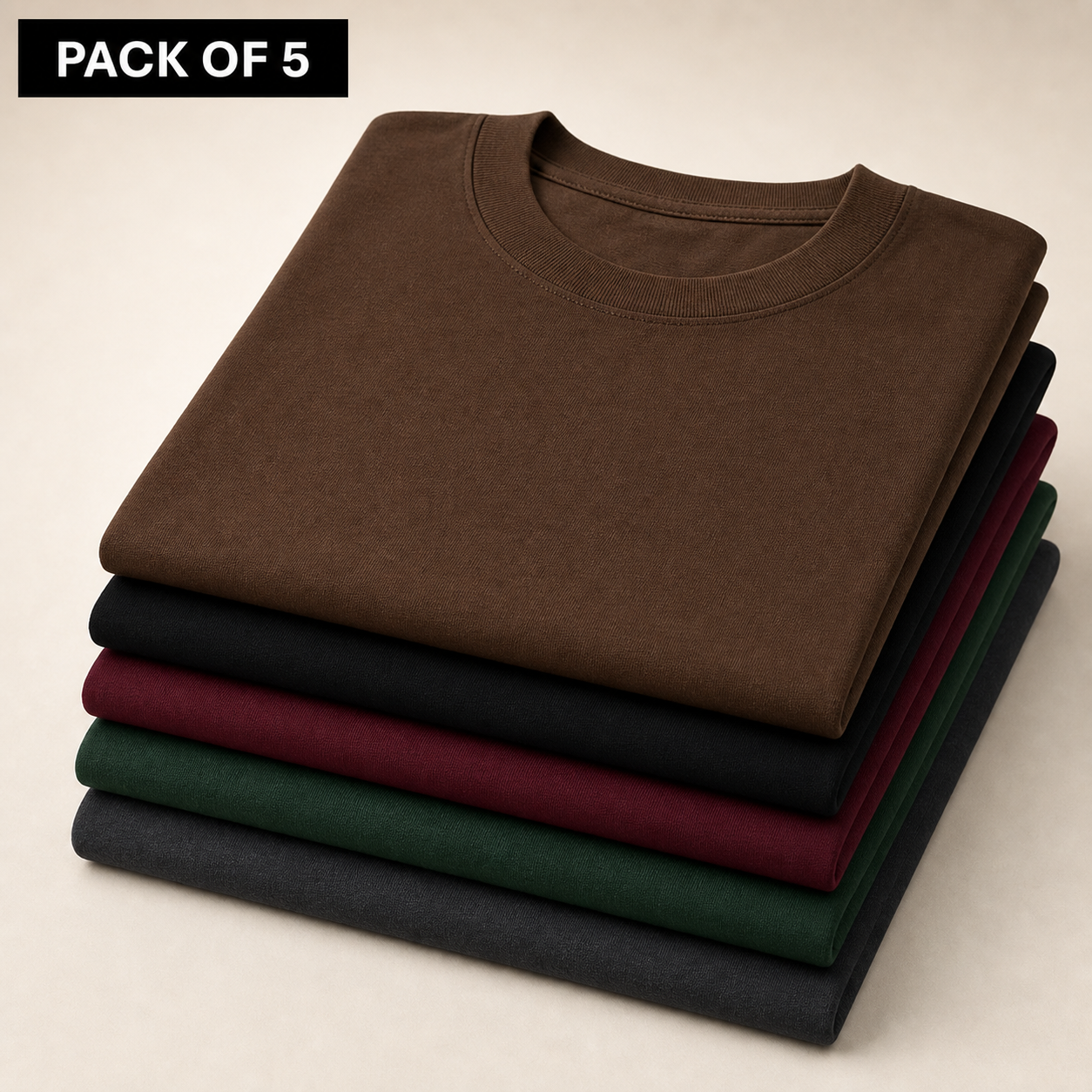 Oversized Tee 5-Pack